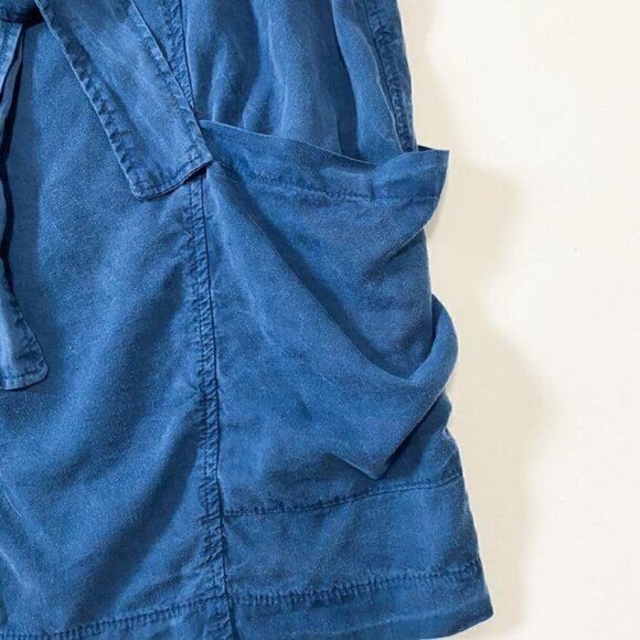 New with tag Anthropologie Blue Mini Skirt - Picture 5 of 11